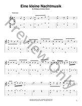 Eine Kleine Nachtmusik Guitar and Fretted sheet music cover